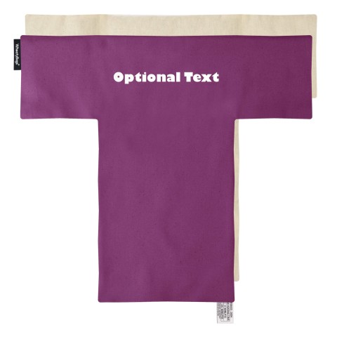 - Purple Cotton Fabric and Removable Cover