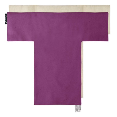 - Purple Cotton Fabric and Removable Cover (Personalised with Text)