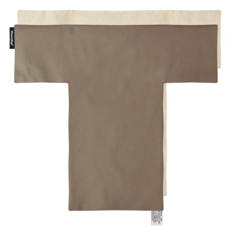 - Chocolate Luxury Cotton Fabric and Removable Cover (Personalised with Text)