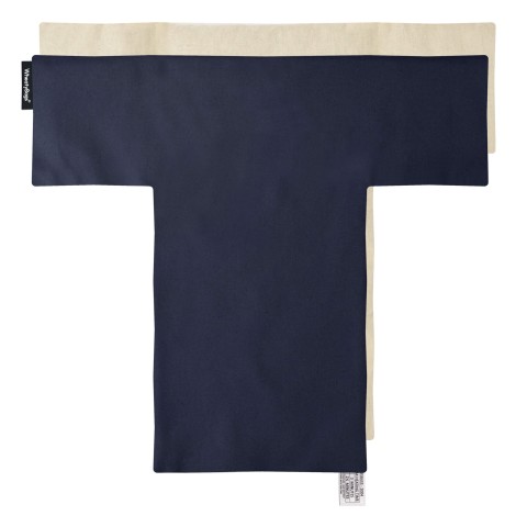 - Navy Blue Cotton Fabric and Removable Cover (Personalised with Text)