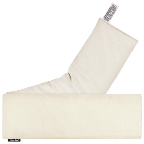(49cm x 15cm) - Natural Cotton Fabric with Organic Lavender Removable Cover (Personalised with Text)
