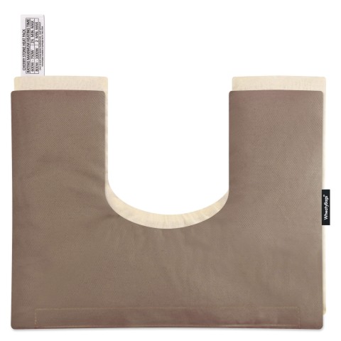 - Chocolate Luxury Cotton Fabric with Organic Lavender Removable Cover (Personalised with Text)