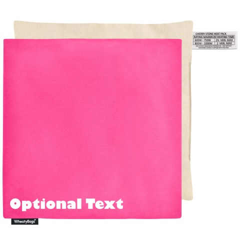 (23cm) - Bubblegum Pink Cotton Fabric with Organic Lavender and Removable Cover