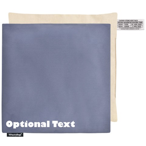 (23cm) - Gothic Blue Luxury Cotton Fabric with Organic Lavender and Removable Cover