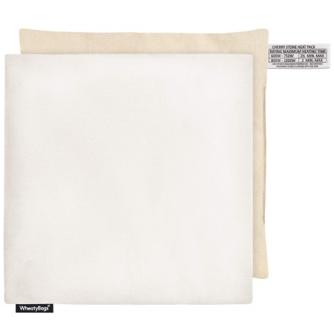(23cm) - Natural Cotton Fabric with Organic Lavender and Removable Cover (Personalised with Text)