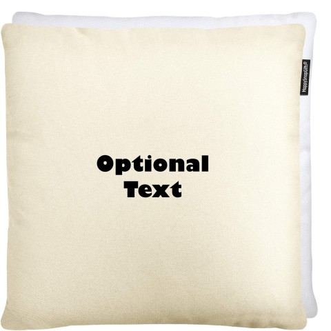 (40cm) - Natural Cotton Fabric and Removable Cover (Zip)