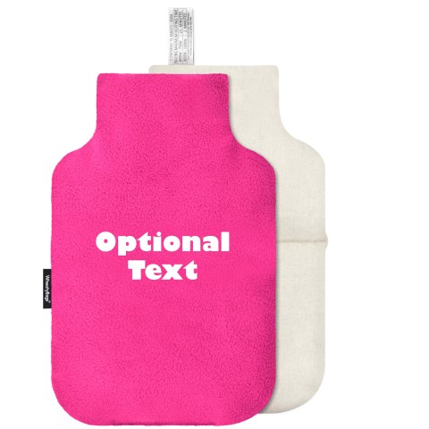 - Fuchsia Pink Fleece Fabric Removable Cover