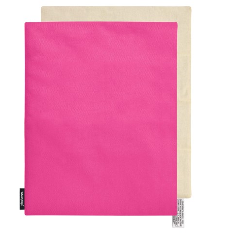 - Bubblegum Pink Cotton Fabric and Removable Cover (Personalised with Text)