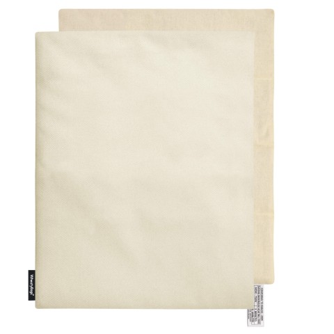 - Natural Cotton Fabric and Removable Cover (Personalised with Text)