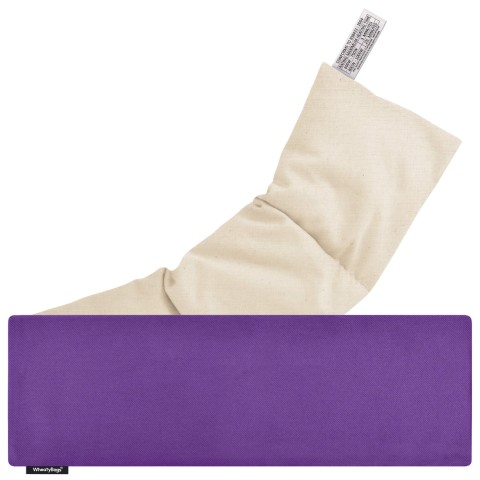 - Purple Polycotton Fabric and removable Cover (Personalised with Text)