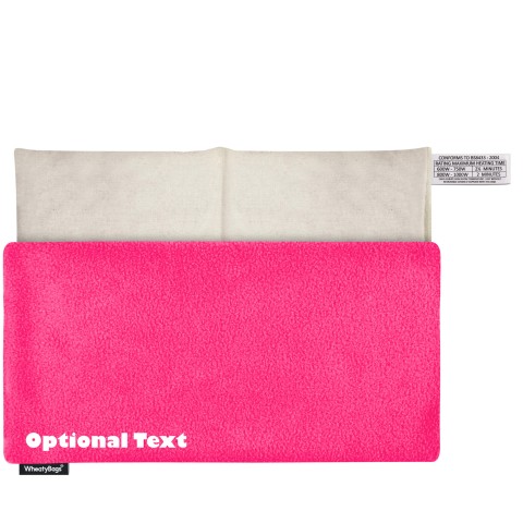 - Fuchsia Pink Fleece Fabric Removable Cover