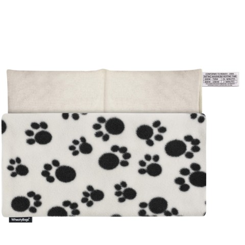 - Paws Print Fleece Fabric Removable Cover (Personalised with Text)