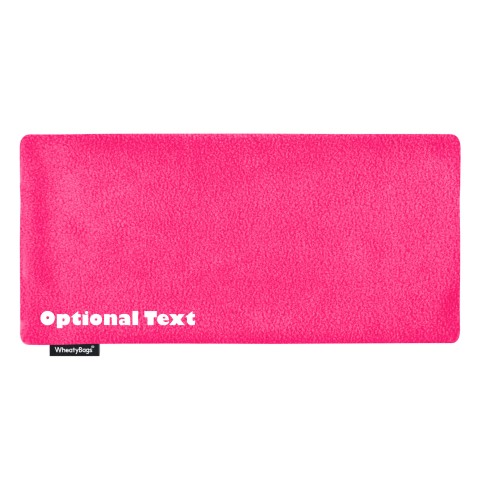 (33cm x 17cm) - Fuchsia Pink Fleece Fabric