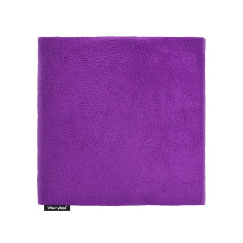 (24cm) - Purple Fleece Fabric (Personalised with Text)