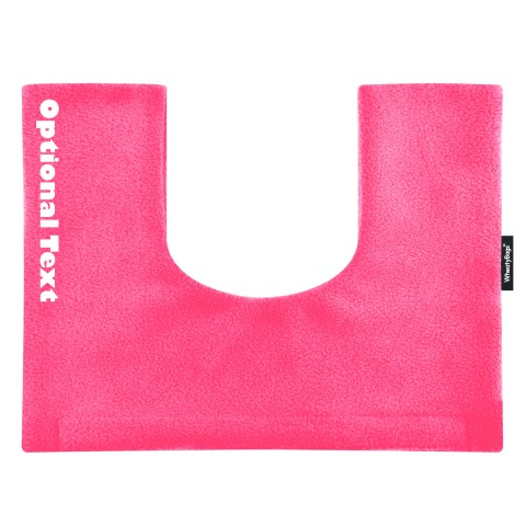 (37cm x 27cm) - Fuchsia Pink Fleece Fabric