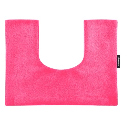 (37cm x 27cm) - Fuchsia Pink Fleece Fabric (Personalised with Text)