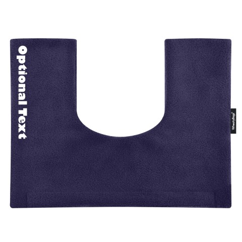 (37cm x 27cm) - Navy Blue Fleece Fabric