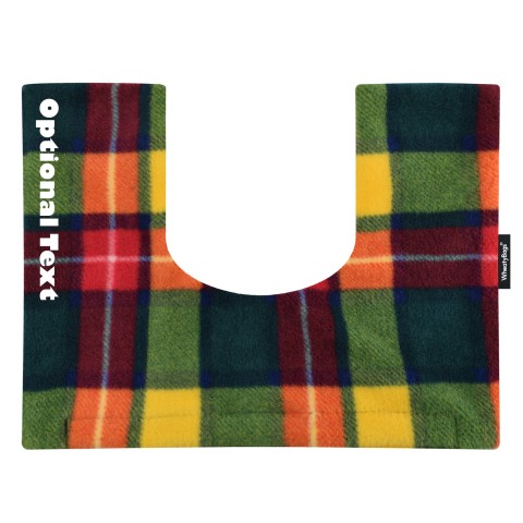 (37cm x 27cm) - Tartan Check Fleece Fabric