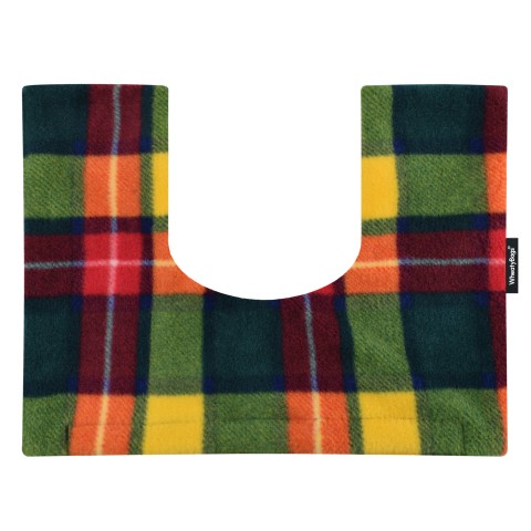 (37cm x 27cm) - Tartan Check Fleece Fabric (Personalised with Text)