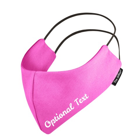 (Regular) - Bubblegum Pink Cotton Fabric Round the Head Elastic (2 Layer Cotton Construction)