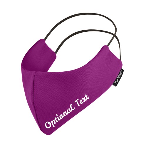 (Regular) - Purple Cotton Fabric Round the Ear Elastic (2 Layer Cotton Construction)