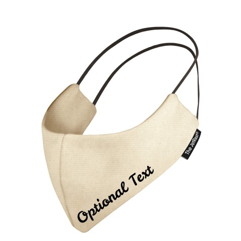 (Small) - Natural Organic Cotton Round the Ear Elastic (2 Layer Cotton Construction)