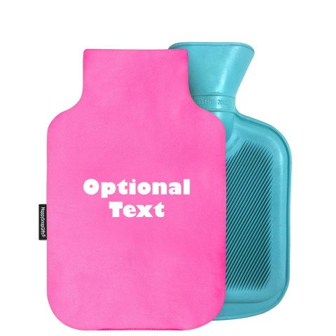 - 800ml Generic from Stock Available Colours - Bubblegum Pink Cotton Fabric Removable Cover (Personalised with Text)