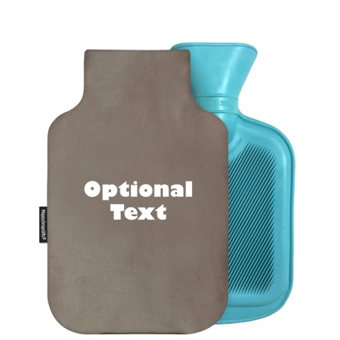 - 800ml Generic from Stock Available Colours - Chocolate Luxury Cotton Fabric Removable Cover (Personalised with Text)