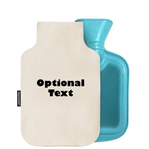 - 800ml Generic from Stock Available Colours - Natural Cotton Fabric Removable Cover (Personalised with Text)