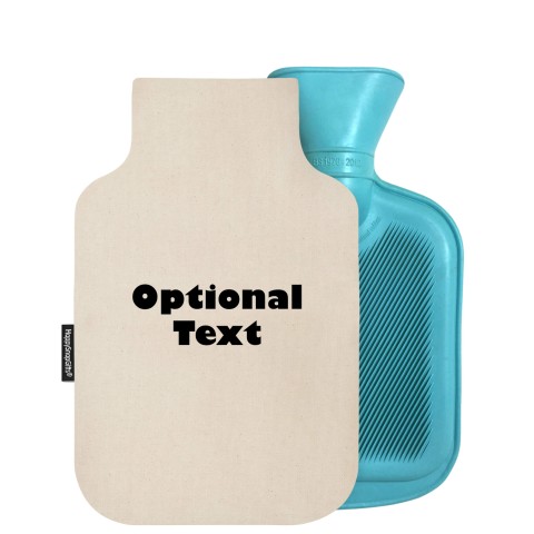 - 800ml Generic from Stock Available Colours - Natural Organic Cotton Removable Cover (Personalised with Text)