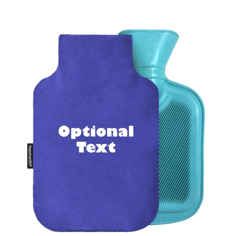 - 800ml Generic from Stock Available Colours - Royal Blue Fleece Fabric Removable Cover (Personalised with Text)
