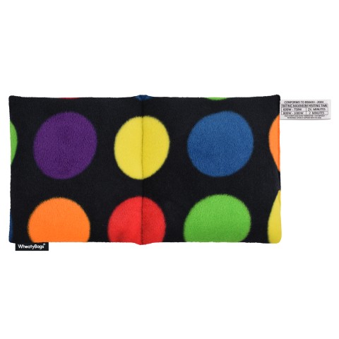 - Ludo Colour Spots Fleece Fabric with Organic Lavender Removable Cover (Personalised with Text)