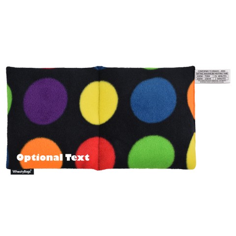 - Ludo Colour Spots Fleece Fabric (Personalised with Text)