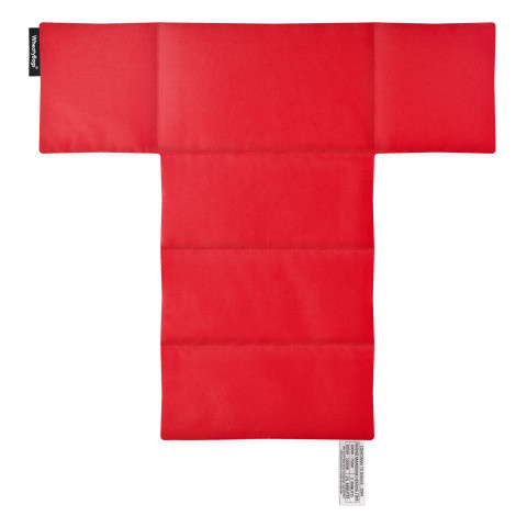 - Red Cotton Fabric with Organic Lavender