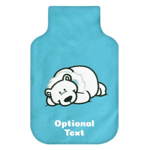 with Turquoise with Polar Bear Embroidery