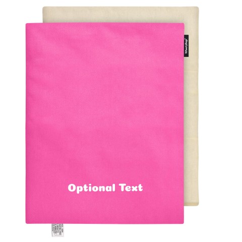 - Bubblegum Pink Cotton Fabric Removable Cover