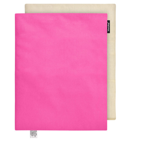 - Bubblegum Pink Cotton Fabric Scented (Organic Lavender Buds) Removable Cover (Personalised with Text)