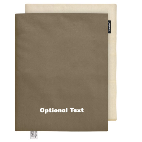 - Chocolate Luxury Cotton Fabric Removable Cover