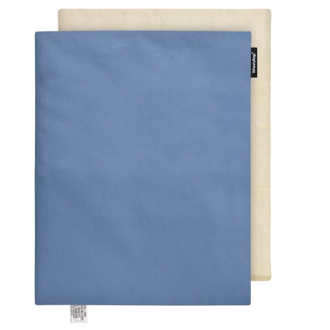 - Gothic Blue Luxury Cotton Fabric Scented (Organic Lavender Buds) Removable Cover (Personalised with Text)