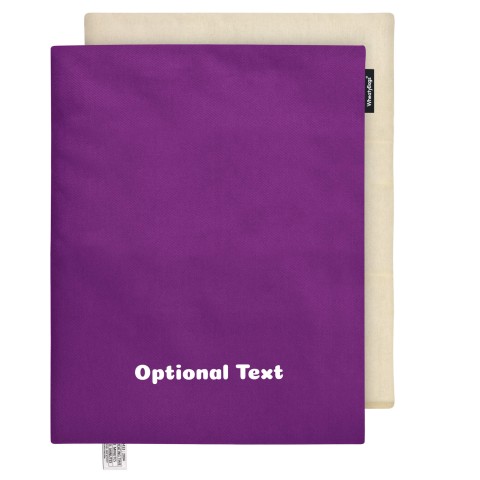 - Purple Cotton Fabric Removable Cover