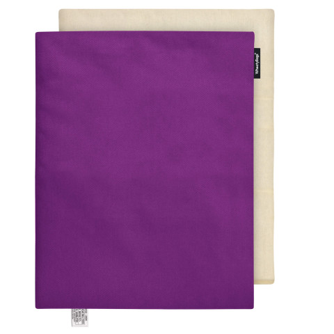 - Purple Cotton Fabric Removable Cover (Personalised with Text)