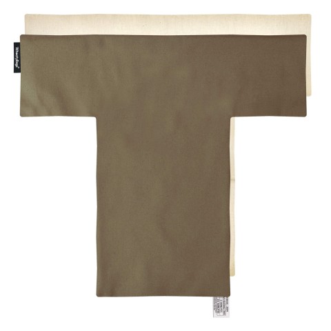 - Chocolate Luxury Cotton Fabric Removable Cover (Personalised with Text)