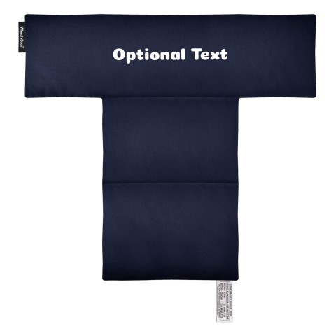 - Navy Blue Cotton Fabric with Organic Lavender