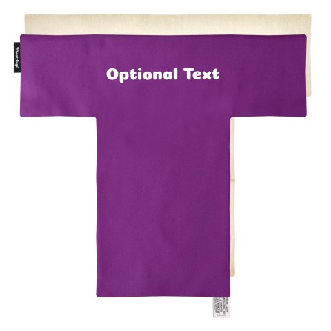 - Purple Cotton Fabric Removable Cover
