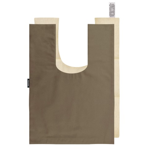- Chocolate Luxury Cotton Fabric and Removable Cover (Personalised with Text)