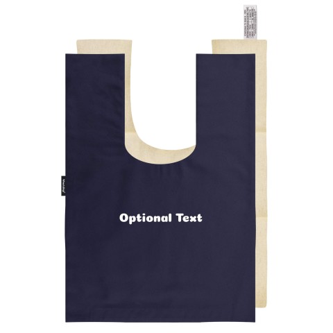 - Navy Blue Cotton Fabric with Organic Lavender and Removable Cover