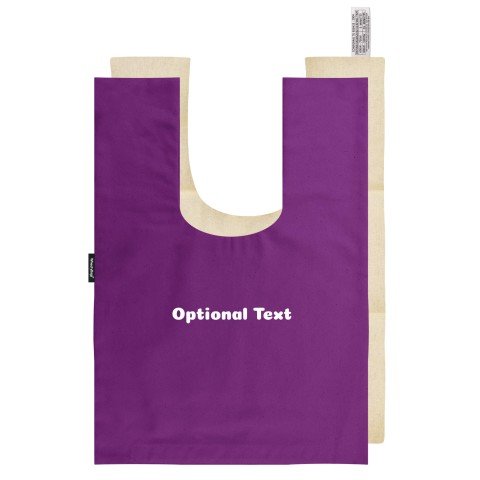 - Purple Cotton Fabric with Organic Lavender and Removable Cover