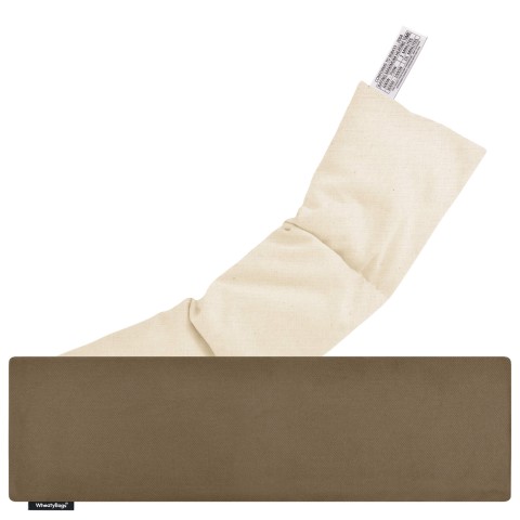 - Chocolate Luxury Cotton Fabric Removable Cover (Personalised with Text)