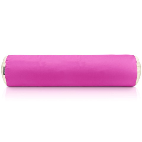 (Buckwheat Filling) (57cm x 13cm) - Bubblegum Pink Cotton Fabric Scented (Organic Lavender Buds) (Personalised with Text)