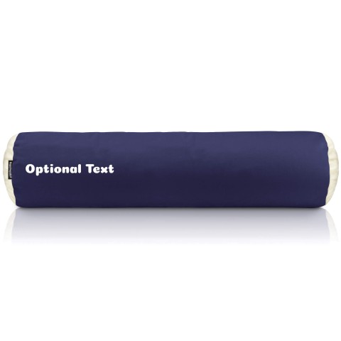 (Buckwheat Filling) (40cm x 13cm) - Navy Blue Cotton Fabric Scented (Organic Lavender Buds)